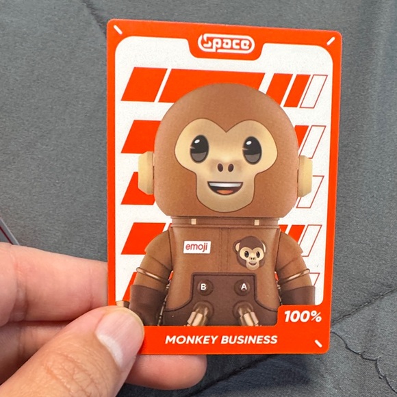 Mega Space Molly Emoji Series by Pop Mart - Picture 3 of 3